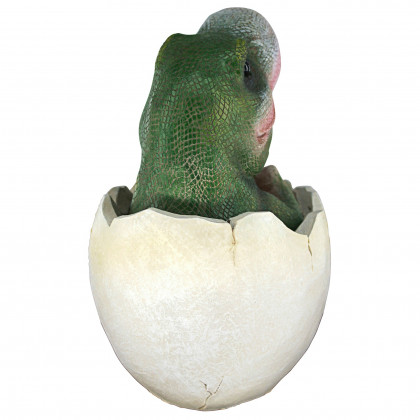 Toscano - Baby Tyrannosaurus Rex Dinosaur Egg Hatchling Statue