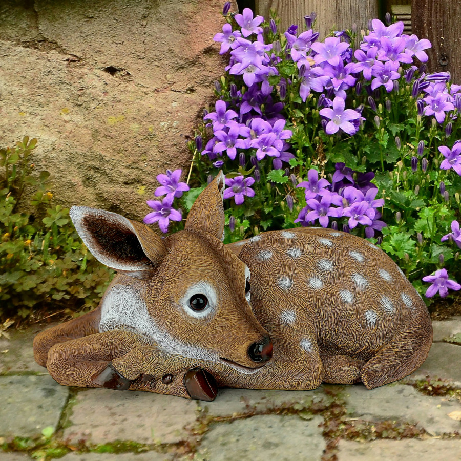 Toscano - Hershelthe Forest Fawn Baby Deer Statue