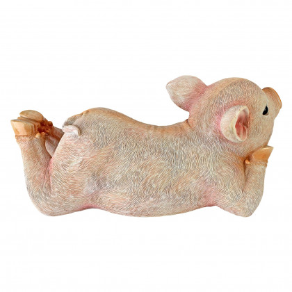 Toscano - Vogue the Lounging Pig Statue