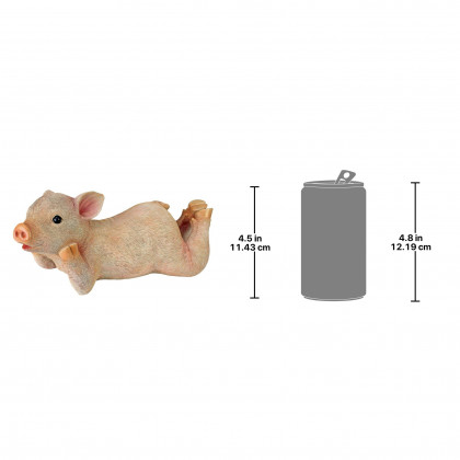 Toscano - Vogue the Lounging Pig Statue