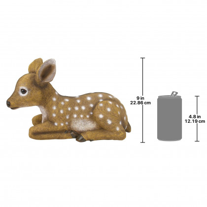 Toscano - Darbythe Forest Fawn Baby Deer Statue