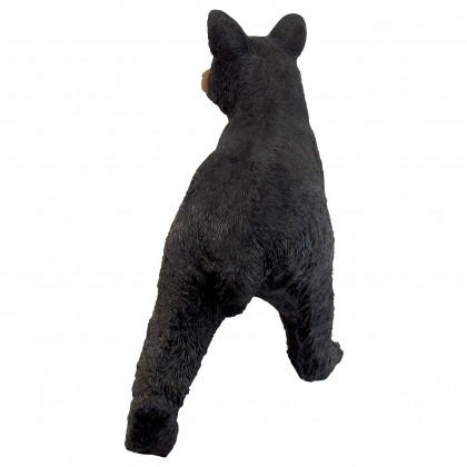 Toscano - Snooping Cub Black Bear Statue