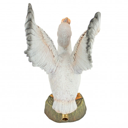 Toscano - Oceanside Pelican Spitter Piped Statue