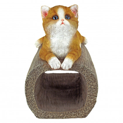 Toscano - Kitty Cat Gutter Guardian Downspout Statue