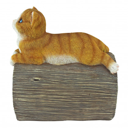 Toscano - Kitty Cat Gutter Guardian Downspout Statue