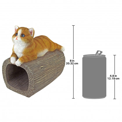 Toscano - Kitty Cat Gutter Guardian Downspout Statue