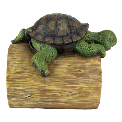 Toscano - Drips the Turtle Gutter Guardian Downspout Statue