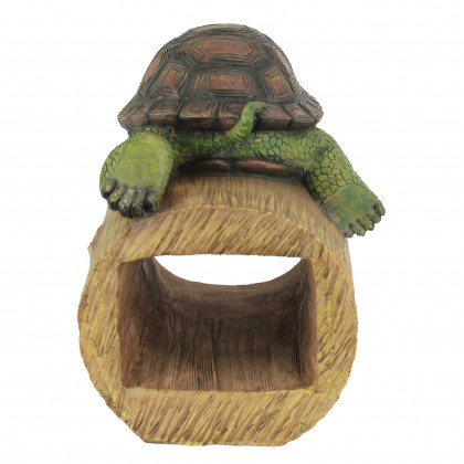 Toscano - Drips the Turtle Gutter Guardian Downspout Statue
