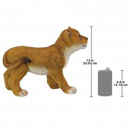 Toscano Lion Cubs of the Sahara Animal Statues - Ahaggar