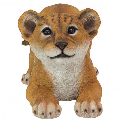 Toscano Lion Cubs of the Sahara Animal Statues - Tibesti
