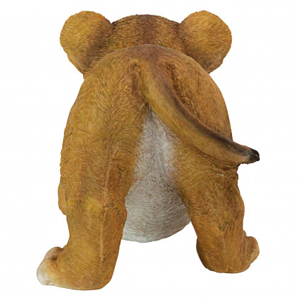 Toscano Lion Cubs of the Sahara Animal Statues - Tibesti