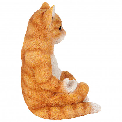 Toscano - Zen Kitty Meditating Cat Statue