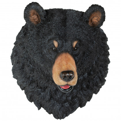 Toscano - American Black Bear Sculptural Wall Trophy