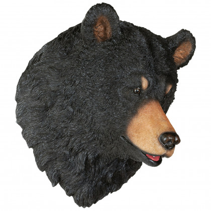 Toscano - American Black Bear Sculptural Wall Trophy