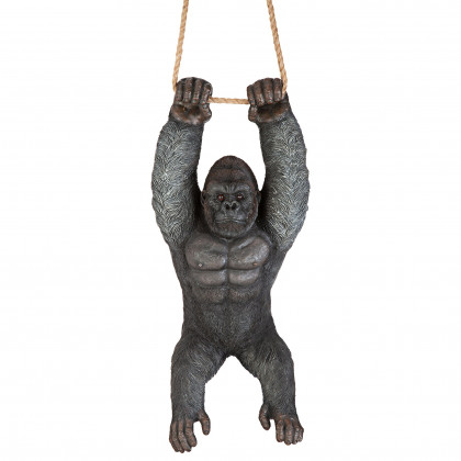 Toscano - Swinging Great Ape Jungle Monster Hanging Gorilla Sculpture