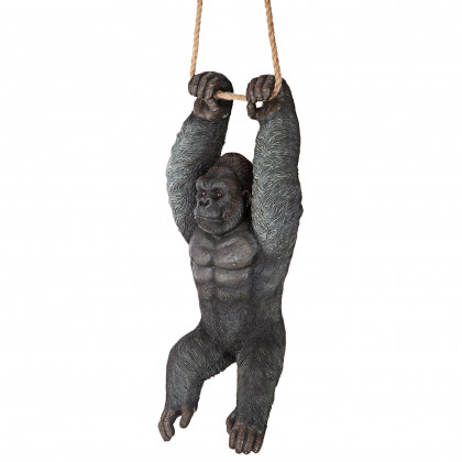 Toscano - Swinging Great Ape Jungle Monster Hanging Gorilla Sculpture