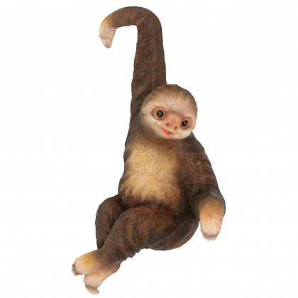 Toscano - Sinbad the 3-Toed Sloth Hanging Statue