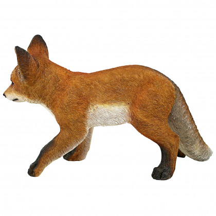 Toscano - Cavorting Carmine Baby Red Fox Statue