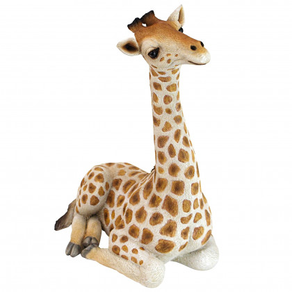 Toscano - Zari the Resting Giraffe Statue