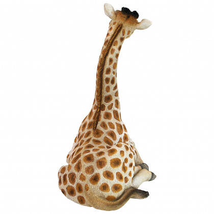 Toscano Zari the Resting Giraffe Statue - Medium
