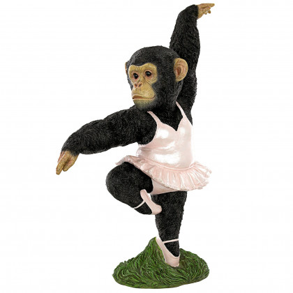Toscano - Monkail Chimpnikov Monkey Ballet Dancer Statue