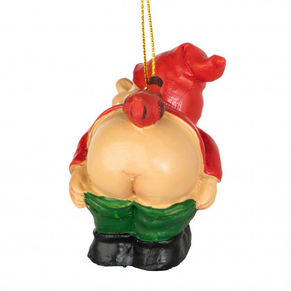 Toscano - Set of 3 Loonie Moonie Gnome Holiday Ornaments