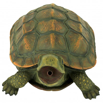 Toscano - Sprinkle the Turtle Piped Spitter Statue