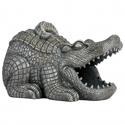 Toscano - Swamp Alligator Gutter Guardian Downspout Statue