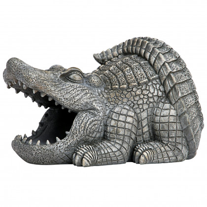 Toscano - Swamp Alligator Gutter Guardian Downspout Statue