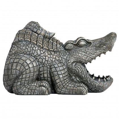 Toscano - Swamp Alligator Gutter Guardian Downspout Statue