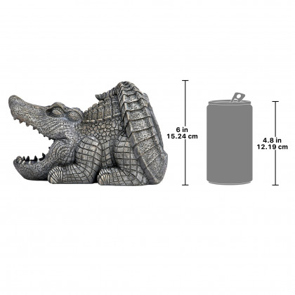 Toscano - Swamp Alligator Gutter Guardian Downspout Statue