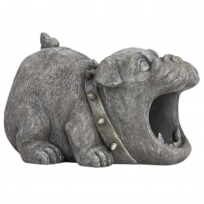Toscano - Butch the Bulldog Gutter Guardian Downspout Statue