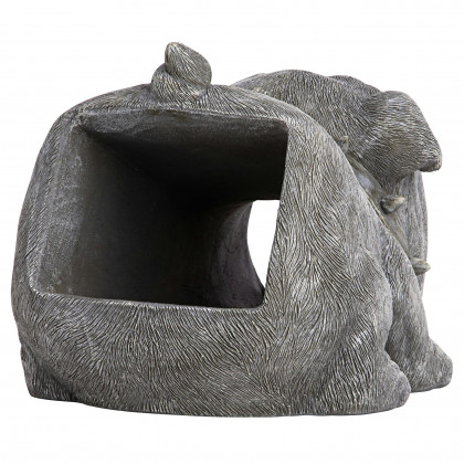 Toscano - Butch the Bulldog Gutter Guardian Downspout Statue