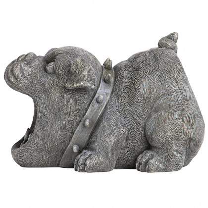 Toscano - Butch the Bulldog Gutter Guardian Downspout Statue