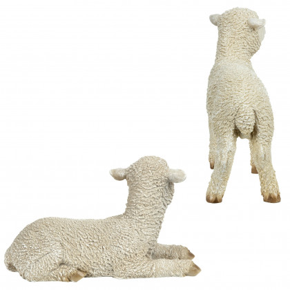 Toscano - Set of 2 Ramses and Aries Lamb Statues