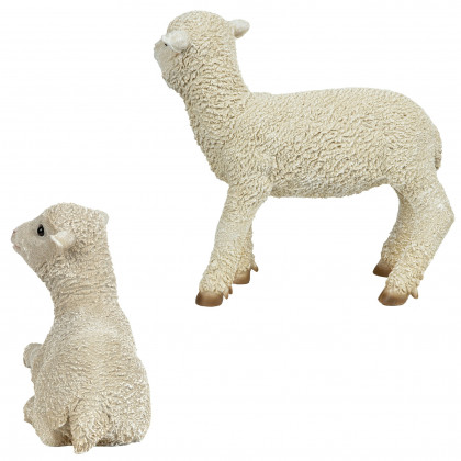 Toscano - Set of 2 Ramses and Aries Lamb Statues