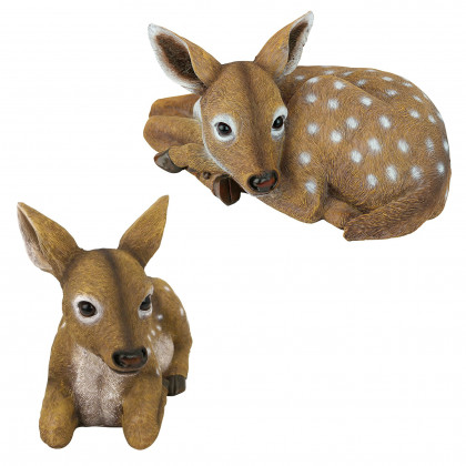 Toscano - Darby and Hershel the Forest Fawns Baby Deer Statue Collection