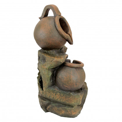 Toscano - LaTaverna Cascading Urns Illuminated Garden Fountain