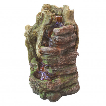 Toscano - Willow Bend Illuminated Garden Fountain