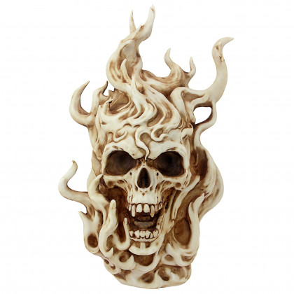 Toscano - Hell Flames Gothic Vampire Skull Statue