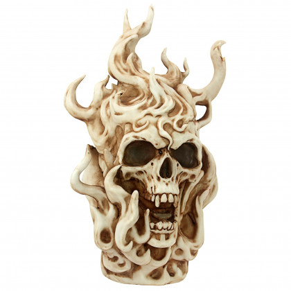 Toscano - Hell Flames Gothic Vampire Skull Statue