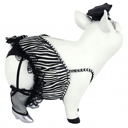 Toscano - Porker on Patrol Pig Statue