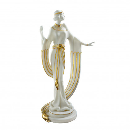 Toscano - Draped in Gold Art Deco Dancer Statue