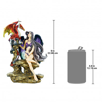 Toscano - Fire the Gothic Temptress Statue