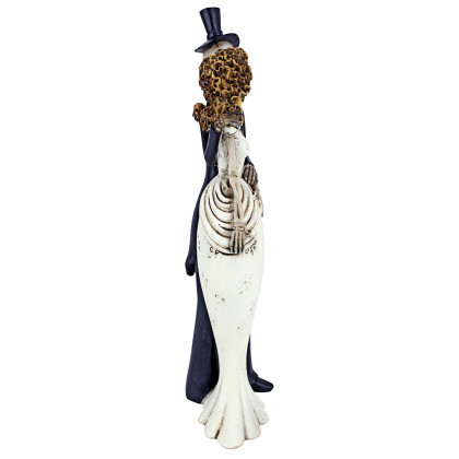 Toscano - Day of the Dead Skeleton Bride and Groom Statue
