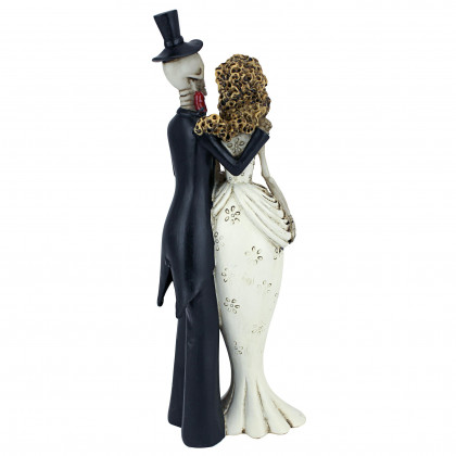 Toscano - Day of the Dead Skeleton Bride and Groom Statue