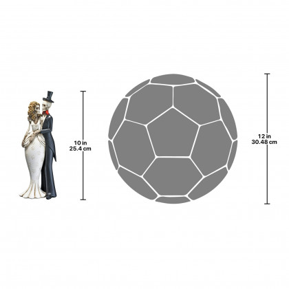 Toscano - Day of the Dead Skeleton Bride and Groom Statue