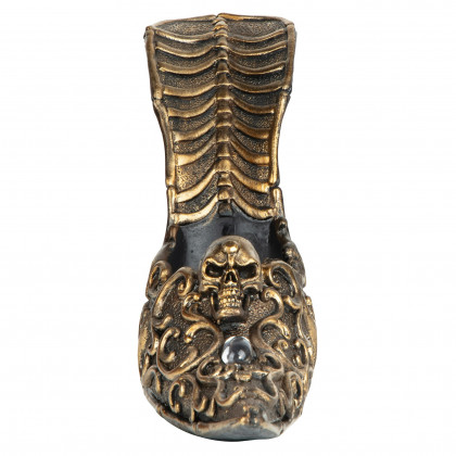Toscano - Skull Slipper Gothic Girly Girl Catchall Sculpture