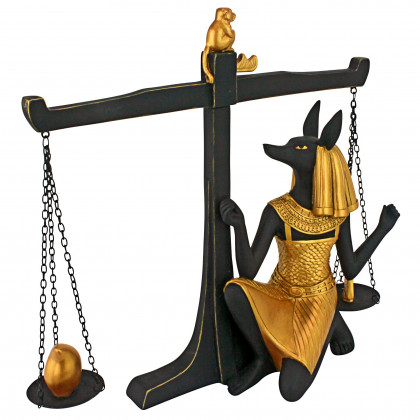 Toscano - Egyptian God Anubis Weighing of the Heart Statue
