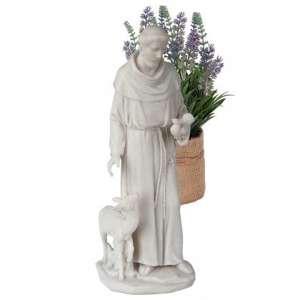 Toscano - Saint Francis of AssisiPatron Saint of Animals Marble Resin Statue